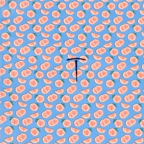 Johnnie-O Performance Polo Shirt Mens Medium Jayme Citrus Print Golf UPF 50 - Picture 4 of 14